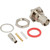 AMPHENOL 031-318-RFX BNC Straight Crimp Jack for RG-174, RG-188, Bulkhead, 50 Ohm