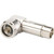COMMSCOPE L2TNR-PL N Male Right Angle Positive Lock for 3/8" LDF2-50 Cable.Trimetal Plated Body with a Silver Center Pin