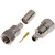 RF RFF-1405-D1 INDUSTRIES F Male Connector Nickel Crimped Body W/ Gold Soldered Pin.75 Ohm