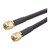 L-COM CCS58A-3 RG58C Coaxial Cable, SMA Male / Male, 3.0 Ft