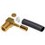 RF RSB-4010-1B-03 INDUSTRIES SMB Right Angle Crimp Plug.4GHz, 50 Ohms, Gold Plated Brass