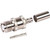 RF RFU-601-C1 INDUSTRIES Mini-UHF Female Connector for RG142, 55, 223 and 400 Cables.Nickle Plated Body, Silver Pin.3 Piece Construction, Crimp
