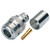 RF RFN-1028-F INDUSTRIES N Female Connector for RG9/U, RG9A/U RG9B/U and RG214/U Cables.Silver Plated Body and Gold Center Pin.Crimp Center Pin,