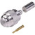 RF PT-4010-030 INDUSTRIES Unidapt Male Crimp Connector for RG58A/U Cable.Fits All Unidapt Sections.Use to Make Your Own Test Cables