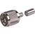 RF RFU-508-P INDUSTRIES UHF Male Connector for PROFLEX and Times AA3096 Cables.Nickle Plated Body and Silver Plated Contacts.Crimp Center Pin, Crimp
