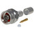 RF RFN-1006-4I INDUSTRIES N Male Connector for LMR400, CNT-400, 8214, 9913.White Bronze Body, Gold Crimp Center Pin.Solder Pin Connector