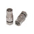 RFS 43M-LCF12-D01 4.3-10 Straight Male Connector for 1/2" Foam Dielectric Coaxial Cable, OMNI FIT Premium.Polymer Claw and Compression Sealing.IP68