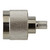 RFI RFN-1006-8X Knurl N Male for LMR240 Captivated Center Pin, Crimp Ferule.Brass Nick Plated Body, Gold Center Pin