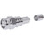 TIMES EZ-400-TM-PL-X MICROWAVE Coaxial TNC Male (plug) Crimp Non-Solder Pin, No Braid Trim