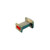 COMMSCOPE R090MC01-02MSG 8.2-12.4 Ghz WR90 Straight Section.4" Long.Flange A: UBR100, Flange B: CPR90G.Gray