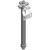 KATHREIN 860-10103 694-3800 Mhz Three-Way Power Divider.700 Watts, 7/16 DIN Female Connector