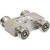 MICROLAB CA-88N 3dB Hybrid Coupler.Multi-Band 698-2700 Mhz.25dB Isolation.N Female Connectors.100W Max Power Input