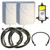 WILSONPRO 309907-50N Dual Antenna Expansion Kit for 50 Ohm Signal Boosters.Includes 2 Wall Mount Indoor Panel Antennas, 2' NM-NM jumper,2 60' NM-NM
