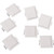 COMMSCOPE 107067928 Dust Cover for M-Series Faceplates and Outlets, White (100-pack)