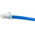 COMMSCOPE CPCSSY2-0ZM002 Gigaspeed X10D 360GS10E Solid Plenum Cordage Modular Patch Cord, Blue Jacket, 2M