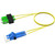 COMMSCOPE FEWLCSA42-JXM003 Singlemode LC to LC Fiber Patch Cord,1.6 Mm Duplex, Riser, 3 Meter Yellow