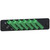 COMMSCOPE PNLBK012AFASC02GR Adapter Panel, Black, 1000-Type, with 6 Teraspeed SM Duplex Sc/apc Adapters, Green
