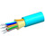 COMMSCOPE 760006411 Lazrspeed 550, 50 Mum Multimode Fiber (OM4) Plenum Distribution Cable, 12 Fiber Single-Unit Non-Armored, Aqua