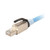 SIEMON ZP1-6AS-01S Copper, RJ45, Z-Plug, Shielded, 6A, Black Latch with Boot, Straight
