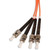 TII K2Z2R2-STST002MC TECHNOLOGIES 2M ST- ST Duplex Patch Cord - MM (OM1 - 62.5um)