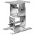 GALTRONICS 62-29-03 Swivel Mounting Bracket for All PEAR Panel Antennas.the Mounting Bracket Allows a Tilt Up to +/- 45 Degrees Horizontally and