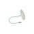 608-2700 DASUTWCR5004310 Mhz Ultra-Thin White Ceiling Ceiling Omni Antenna with 4.3-10 Conn