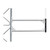 MOBILE BSSMNT10-4 MARK SINGLE SIDE MOUNT W/ 4 U-BOLTS