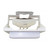 Terrawave TW-HD-RPSMACOLO Co-Located Access Point and Antenna Mounting System.designed for Aruba Access Points & Co-Located Aruba Antennas.+/- 25