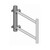 COMMSCOPE S-200 Stand-Off Bracket 24" with a 1-7/8"O.D X 24" Antenna Mounting Pipe.Includes Mounting Hardware for Up to 3.5"OD Tower Legs