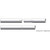 ROHN 161005PHS 1-1/4" OD X 120" Pre-Galvanized 16 Gauge Mast.Swaged with Locking Joint at One End