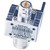 POLYPHASER IS-50NX-C0-ME 1.5-400 Mhz General Coverage Flange Mt.protector.50,000 Amps Surge.Power Rating Based on Freq.N Female on Antenna Port, N
