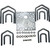 COMMSCOPE ASP617 Universal Crossover Clamp for 1 - 2.9 in (25.4 - 73.0 Mm) OD Round Members