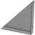 BUD MB-1268 INDUSTRIES Triangular Mounting Brack Ets.9"Hx9"D 0.75" Flanges Support Chassis.Heavy Gauge Steel.Sold in Pairs