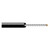 BELDEN 83006 010500 9x34 Stranded 22AWG Silver Coated Copper Conductor W/tfe Insulation Hookup/lead Cable.500' Putup.Black Jacket