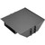 BUD SA-1796-BT INDUSTRIES Open Rack Monitor Shelf.Mounts to Any 19" Panel.Includes 4"x10.5" Integrated Compartment.Black Textured Finish.Includes