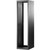 BUD VR-8924 INDUSTRIES Valurack Cabinet Rack.61.25"x19" Panel Space, EIA-310, Vented Top, Doors Not Included, Measures 66.56"x22.00"x26.00".Black