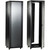 BUD BRP-12202 INDUSTRIES 19"x42" Panel Space 23"D Budrack Professional Series Cabinet.24 U.Ventilated Tempered Front Door and Locking Rear Door