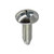 BUD 7346 INDUSTRIES #10-32 Screw or the LPR Series Racks.10-32 X 5/8" Phillips Steel Truss Head Machine Screw.Nickel Plated