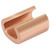 BURNDY YC2C2 Copper Compression C-Tap, 2 AWG-2 Awg, 3/4" C-Tap Length
