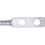 BURNDY YA2C2TC1490 Right Angle Compression Lug 2 Hole W/o Inspection Window #2 AWG Code 1/4" Stud Compression