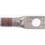 BURNDY YA2CL4BOX Standard Barrel 1 Hole lug.3/8" Hole ,fits #2 Awg Str.Die Index 10.Brown Die