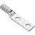 BURNDY YAV2CL2TC14E2FX 2 Hole Copper Compression Lug with Inspection Window, Short Barrel, 1/4" Stud, 2.38" Length, 0.27 Bolt Size Brown, Tin-Electro