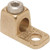 BURNDY KA25U Mechanical Lug.for Joining #4 to 1/0 Stranded Cable to Equipment Pads or Terminal Blocks.Single 3/8" Hole.Aluminum with Tin Plating