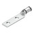 BURNDY YAV26L2TC38FX Two Hole Lug, Short Barrel 2/0 Flex, 3/8" Stud, 1" Stud Hole Spacing, Short Barrel Tin Plated