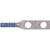 BURNDY YA6C-2TC38 Long Barrel 2 Hole lug.3/8" Holes, 1" Ctrs.fits #6 Awg Str.Die Index 7.Blue Die