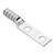 BURNDY YAV6CL2TC38FX 2 Hole Flex Lug Standard Barrel #6 Stranded 3/8" Stud 1" CTR Inspection Wind BLU ROHS