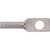 BURNDY YAZV10TC14 #14-#10 One Hole Long Barrel Lug.1/4" Hole, with Window