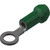 Burndy YAE12N1BOX for Thin Wall Insulated Cable, 14-12, Max.Insulated Diameter, Color Code: Green, 6-8, 1.06 in L,.31 in W, Nylon Insulated, 600