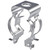 COMMSCOPE SSH-XL Snapstak Plus Adjustable Hanger for 51mm to 36mm Cable - No Grommets Required