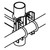COMMSCOPE MT216NSH Cellular Pipe Mnt Hardware Kit Includes 15" Center Channel Bracket, (4) U-Bolts to Support a 3-1/2" OD Pipe, & (2) U-Bolts to Mount